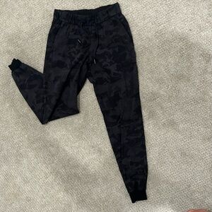 Lululemon Black Camo Joggers